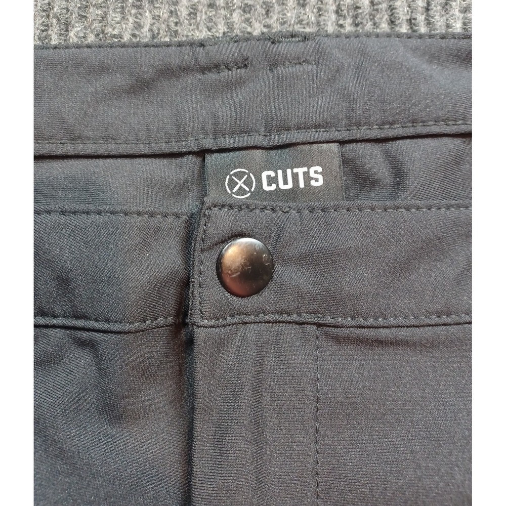 CUTS‎ CLOTHING Pants Men 36x34 Slim Fit Active Performance Black